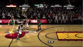 NBA Jam On Fire Edition Xbox 360 720P gameplay Larry Legend (Larry Bird) vs. LeBron James