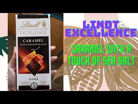 Lindt Excellence: Caramel with a touch of Sea Salt REVIEW!