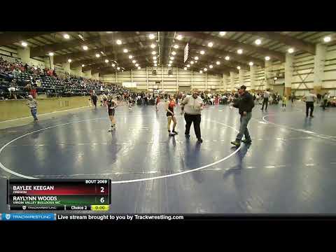 90 Lbs Round 3 - Baylee Keegan, Oregon Vs Raylynn Woods, Virgin Valley Bulldogs WC 365a