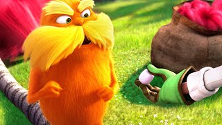 La aparición del Lorax | El Lórax en busca de la trúfula perdida | Clip en Español