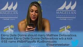 Elena Delle Donne - Courtney Vandersloot - Mean tweets