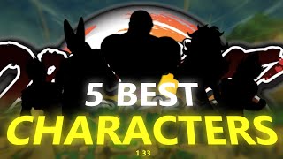 Top 5 Characters in Dragon Ball FighterZ [1.33]