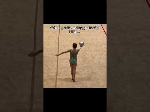 Embarrassing! #trending #shorts #trendingshorts #viral #rhythmicgymnastics #fails #embarrasing #fyp