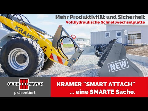 Kramer Smart Attach präsentiert von GEBR. MAYER Baumaschinen