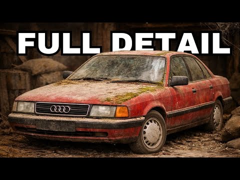 Audi 100 (1991) nach 270.000 km – Oldtimer Transformation & Aufbereitung