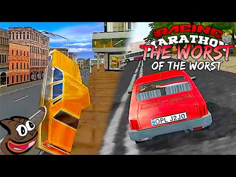 The Worst Racing Games of All Time! and some great Classics | Racing Marathon 2020 | KuruHS