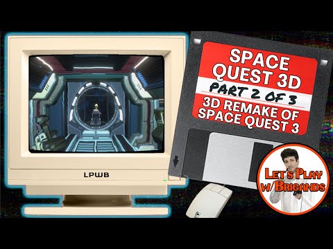 Space Quest 3D (Part 2 of 3) | 3D Remake of Space Quest 3