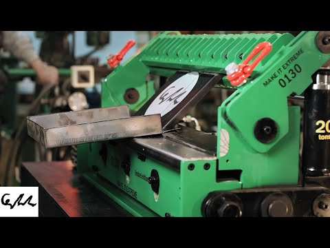 I Built A Hydraulic Sheet Metal Box and Pan Brake Machine