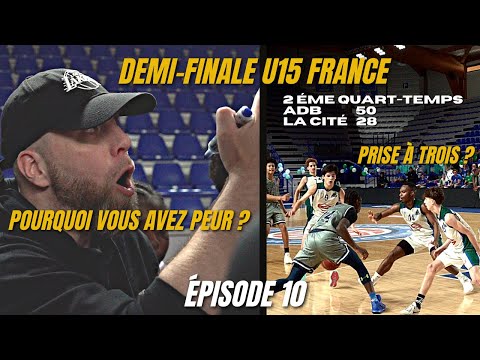 Menés de 20 points contre Dax en demi-finale! Bienvenue à la cité u15 France
