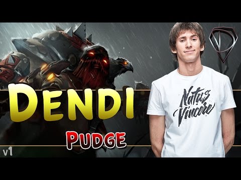 Dendi Pudge Gameplay Highlights v.1
