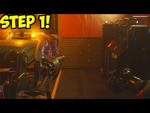 Advanced Warfare EXO ZOMBIES "CARRIER" EASTER EGG - SECRET ROOM! - STEP 1 TUTORIAL!