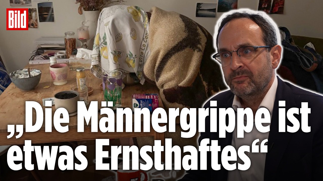 BILD-Chefautor zur Männergrippe: „Ein leises Wimmern nach Aufmerksamkeit"