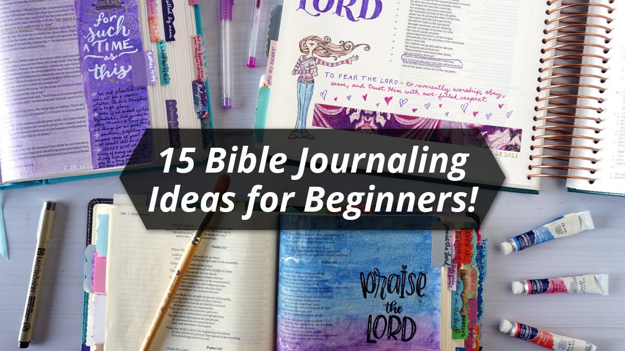 15 Bible Journaling Ideas for Beginners
