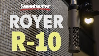 Video thumbnail for Royer R-10 Ribbon Microphone Demo by Sweetwater