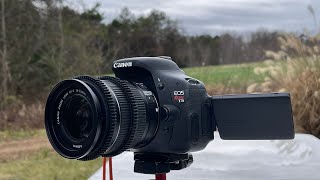 Video thumbnail for $125 Canon t3i in 2024 by T3iGuy