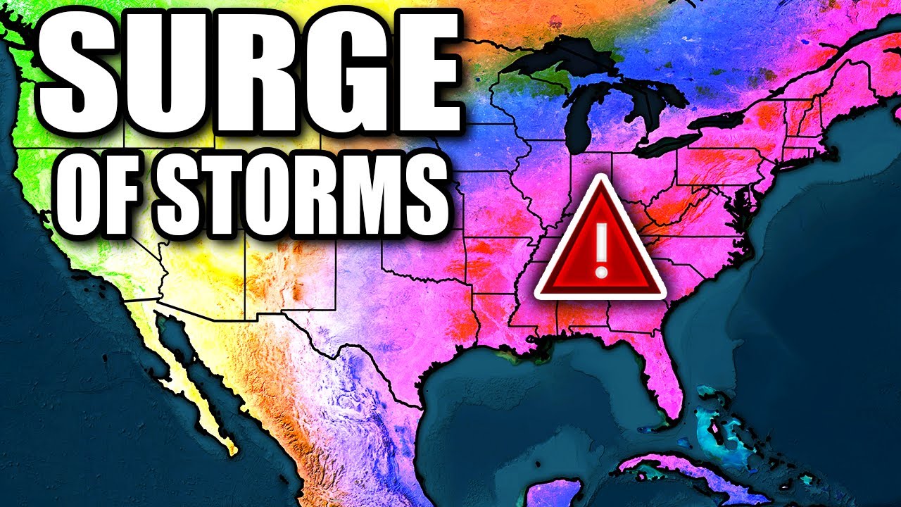 Models Show Multiple Violent Storms... Winter Won't Give Up