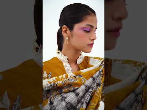 Mahay by Sana Safinaz Embroidered Slub Unstitched 2Pc Suit D-23B