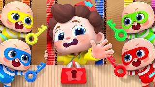 Download lagu Kids Cardboard Room Adventure | Brave Policeman | Escape Room | Nursery Rhyme & Kids Songs | BabyBus mp3 Download lagu Kids Cardboard Room Adventure | Brave Policeman | Escape Room | Nursery Rhyme & Kids Songs | BabyBus mp3