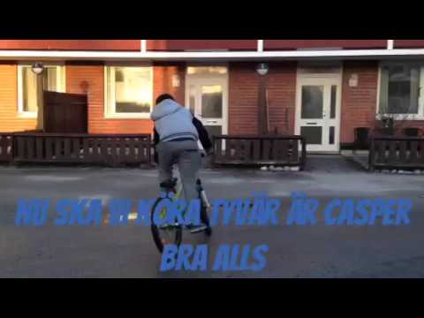 Jag och Oliver cyklar lite