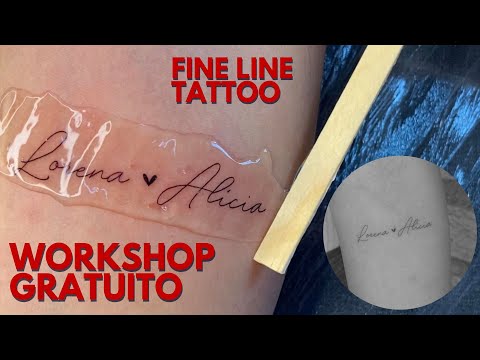 WORKSHOP TATTOO FINE LINE - GRATUITO!!!