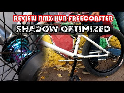 REVIEW DAN TEST RIDE BMX HUB FREECOASTER SHADOW (bahasa indonesia)
