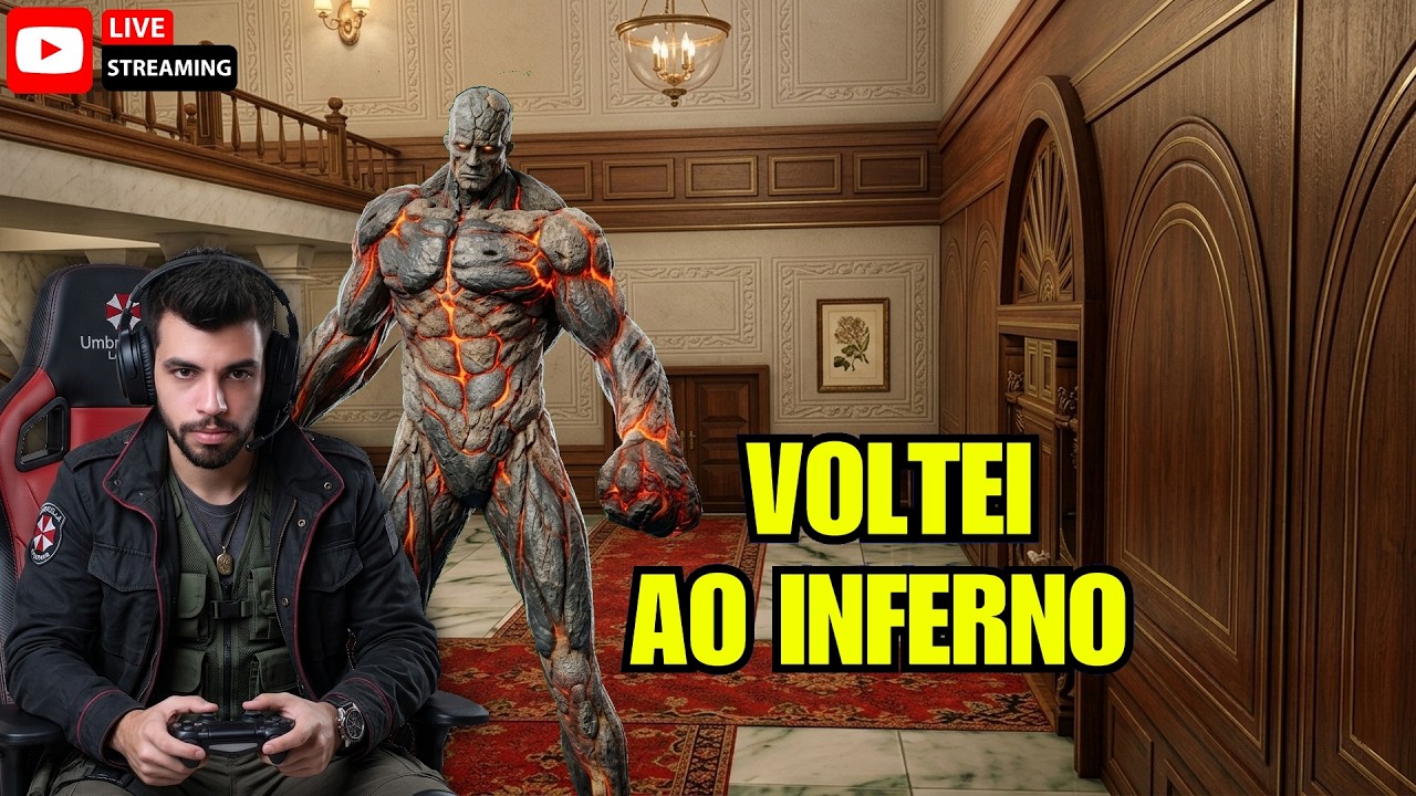 SÓ QUEM É RAIZ SOBREVIVE! 💀 Jogando Resident Evil Code: Veronica ao vivo! (Claire)