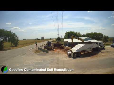 Gasoline Contaminated Soil Remediation