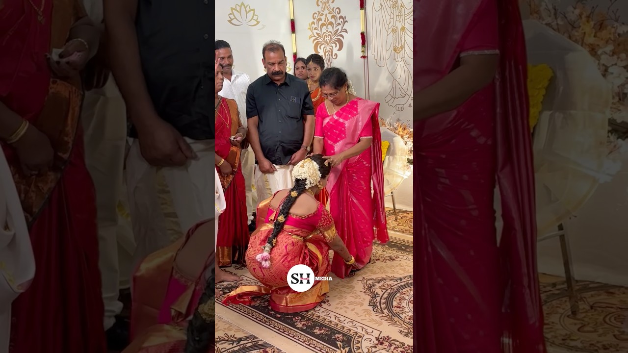 കുടുംബജീവിതം നന്നായിരിക്കാൻ അനുഗ്രഹം മേടിക്കുന്ന കല്യാണ പെണ്ണിൻറെ സ്നേഹം കണ്ടോ