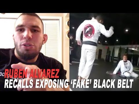 Ruben Alvarez Recounts Story Behind Viral Video Exposing Fake Black Belt
