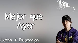 Mejor que ayer - Porta (Letra + Descarga)