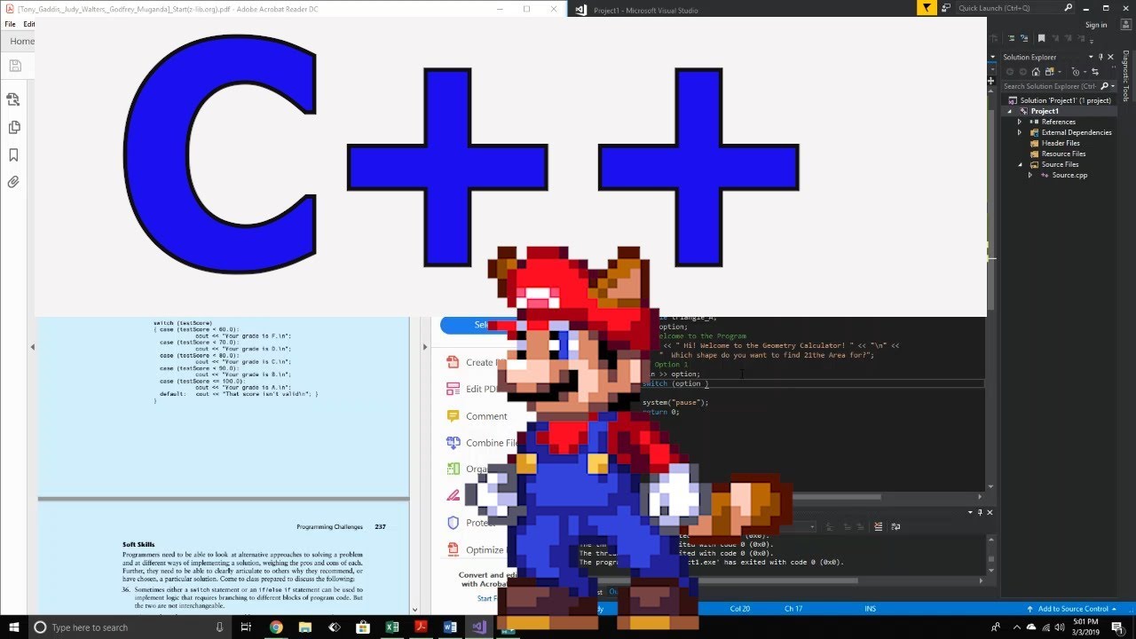 Building a Basic Geometry Calculator | C++