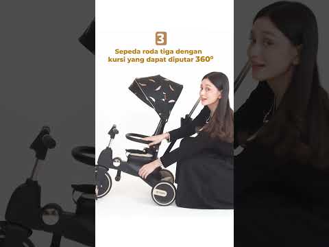 Babyelle Atom. Tricycle with 9 in 1 Mode. BE 305