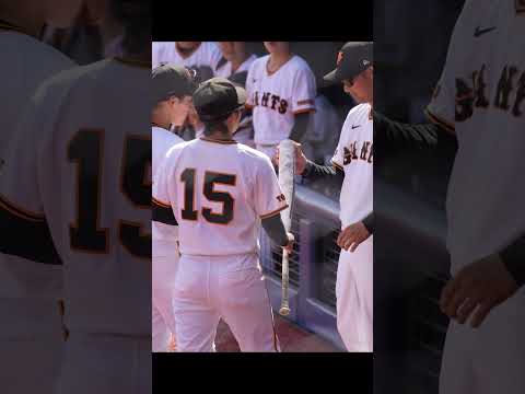 【巨人】一瞬金属バットが折れたのかと本気で思った #shorts #baseball #sports #ジャイアンツ #巨人 #プロ野球