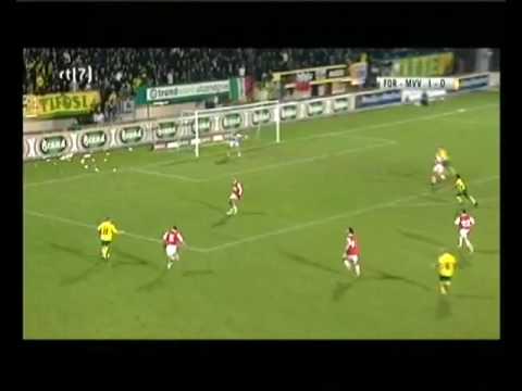 Voetbal Fortuna Sittard - MVV The Goals Jupiler League2009-2010 speeldag15