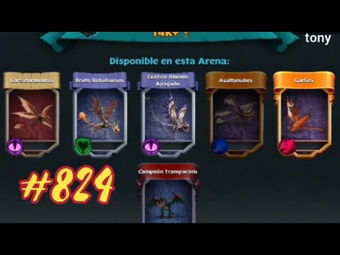Dragones, el Resurgir de Mema "Cap. 824 - Participo en Arena 6" por Tony