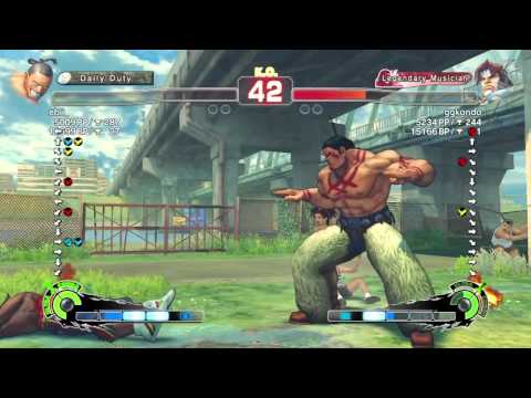 SSF4 AE Ver. 2012: PSN Ranked Matches - 1 of 2 - 1-12-2012