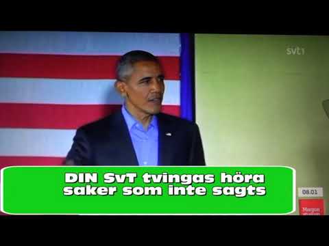 171020 SvT hör Obama tala om Trump..!!