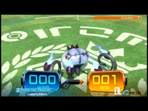Paper the Dragon vs Chardy - Pokken at Portal 6/7/16