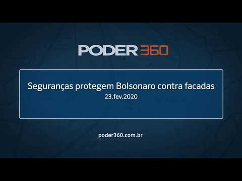 Seguranças protegem Bolsonaro contra atentados, como a facada da campanha