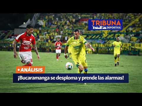 Atlético Bucaramanga en crisis: cayó ante Santa Fe y Junior, perdió el invicto, preocupa por errores