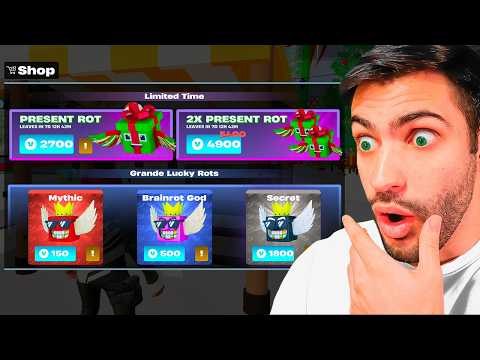 I Bought the Entire PREMIUM SHOP in Fortnite Steal the Brainrot (ALL SECRET CODES)