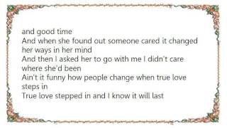 George Jones - When True Love Steps In Lyrics