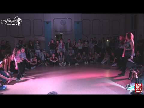 Siberian Dancehall Contest 2015 - Dancehall 2x2 - 1/8 final -  Dasha & Eva vs. Jara & Yanet