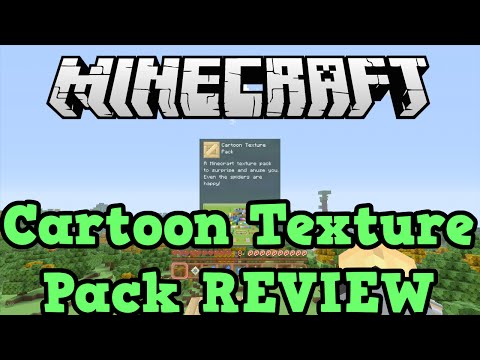 Minecraft Xbox + PS3 + PS4: Cartoon Texture Pack Review
