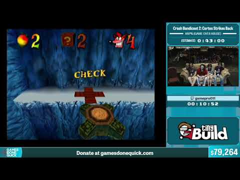 "Crash 2 is essentially domestic abuse" - SGDQ 2015