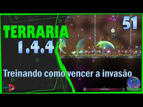 Terraria: Tentado vencer o evento da invasão (E falhando)