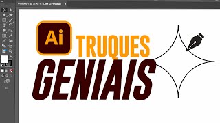 COMO TRABALHAR NO ILLUSTRATOR  mais rápido (Tutorial)