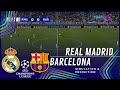 REAL MADRID Vs BARCELONA UEFA CHAMPIONS LEAGUE 25 26 Full Match Simulation Prediction
