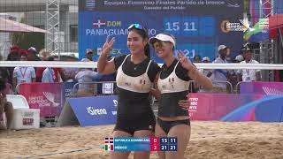Abril FLORES y Susana TORRES GANAN el BRONCE para MÉXICO