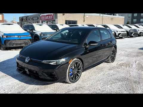 2026 Volkswagen Golf R DSG in Black for sale at Belleville Volkswagen in Belleville, ON